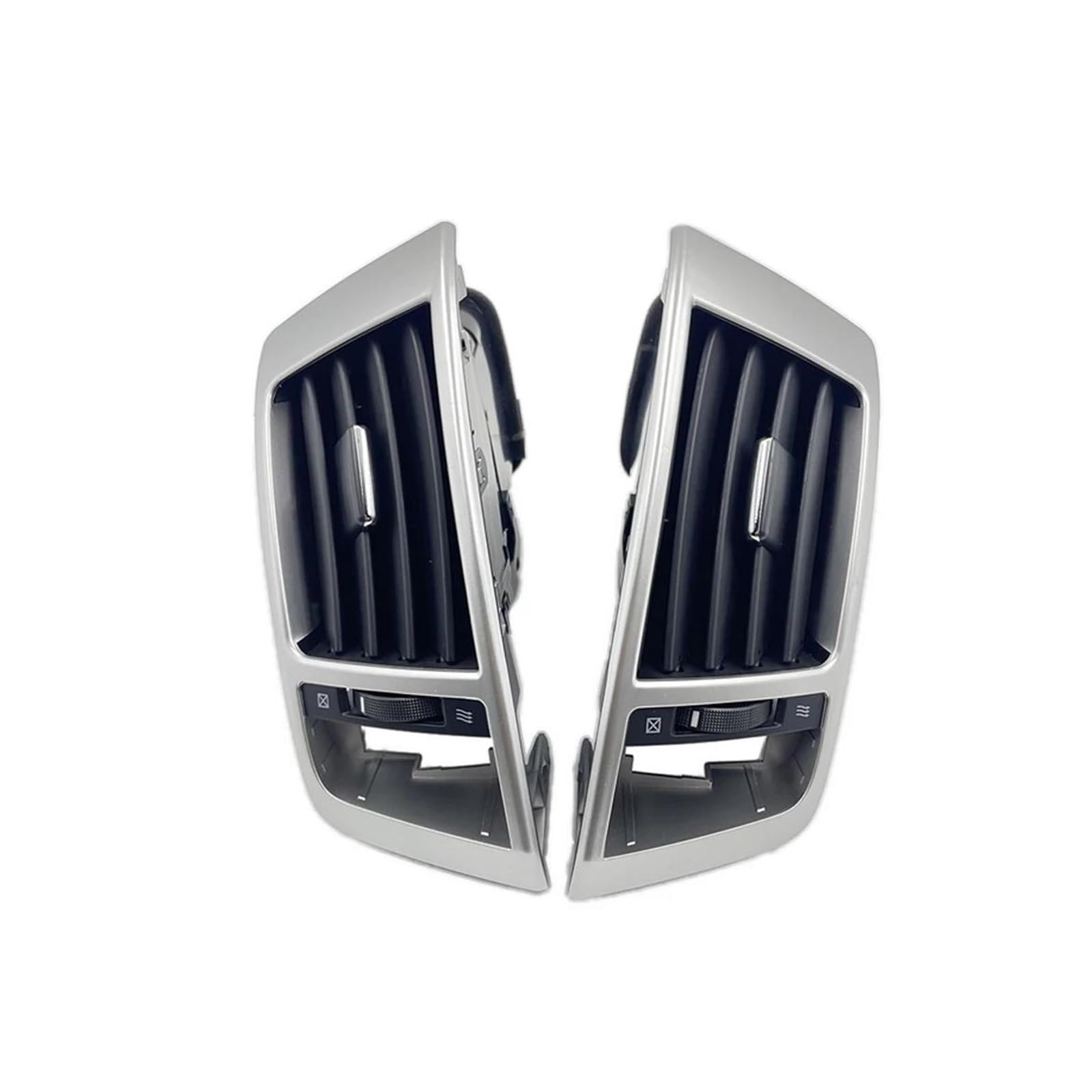Sortie de climatisation voiture grille aération argent centrale Land Cruiser 200 - 8