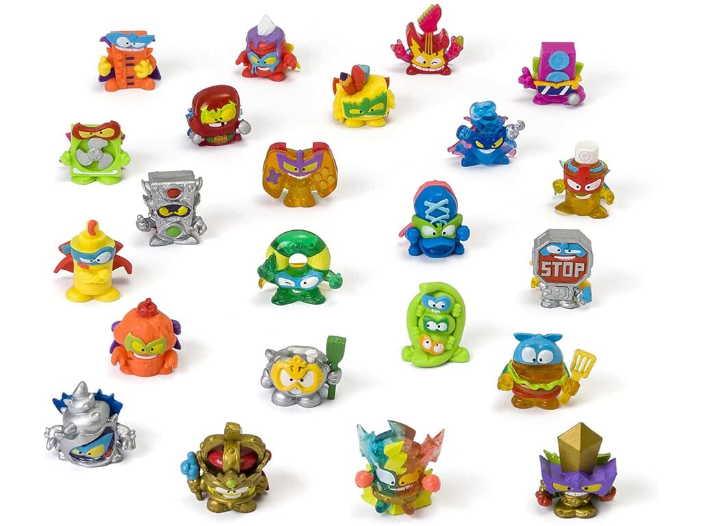 SuperThings - Power Machine - Display 50 One Pack, Cada Sobre Contiene 1 SuperThing Y Un 1 Checklist Pst7d850in01