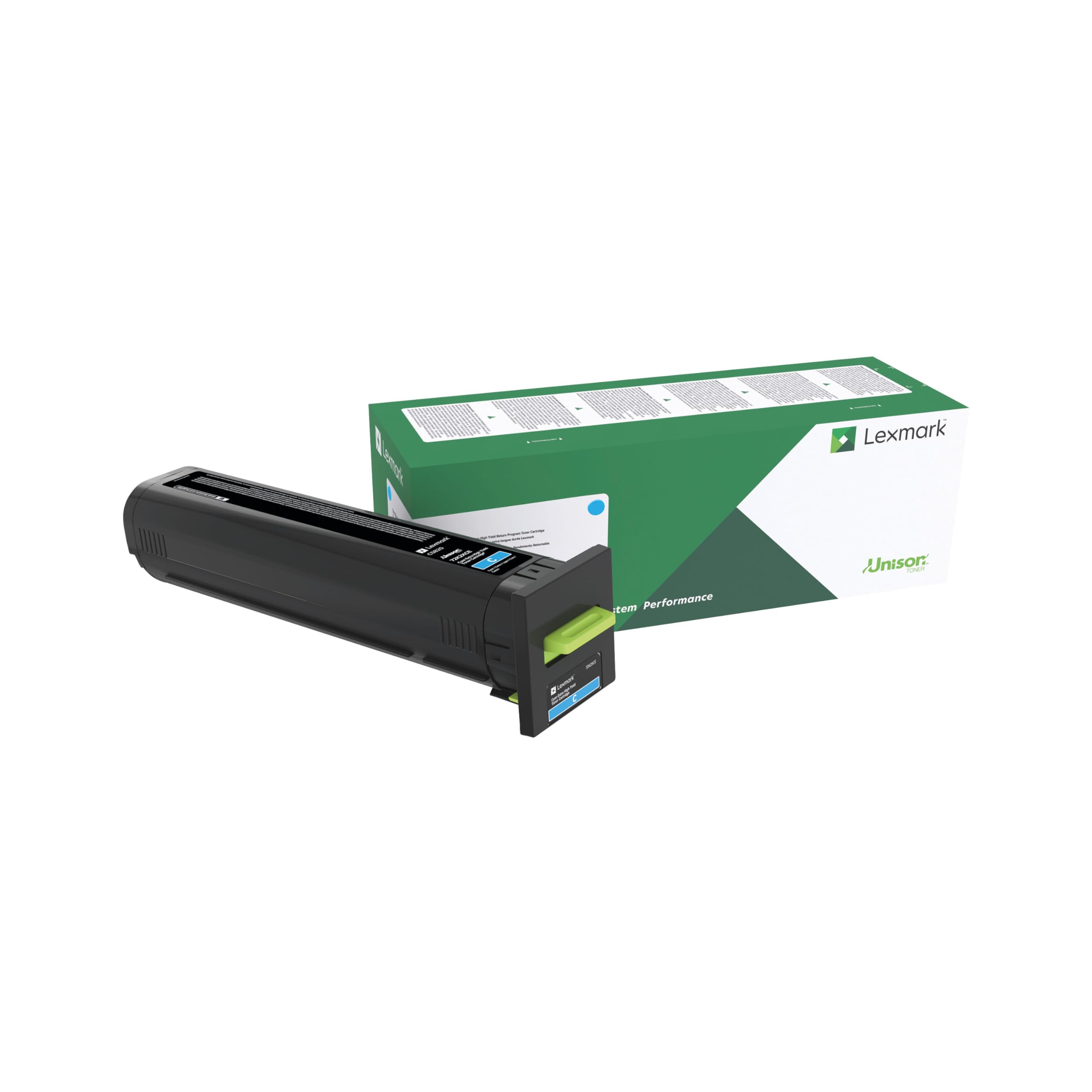 Original Lexmark 73B20C0 Cyan Return Program Toner Cartridge (73B20C0)