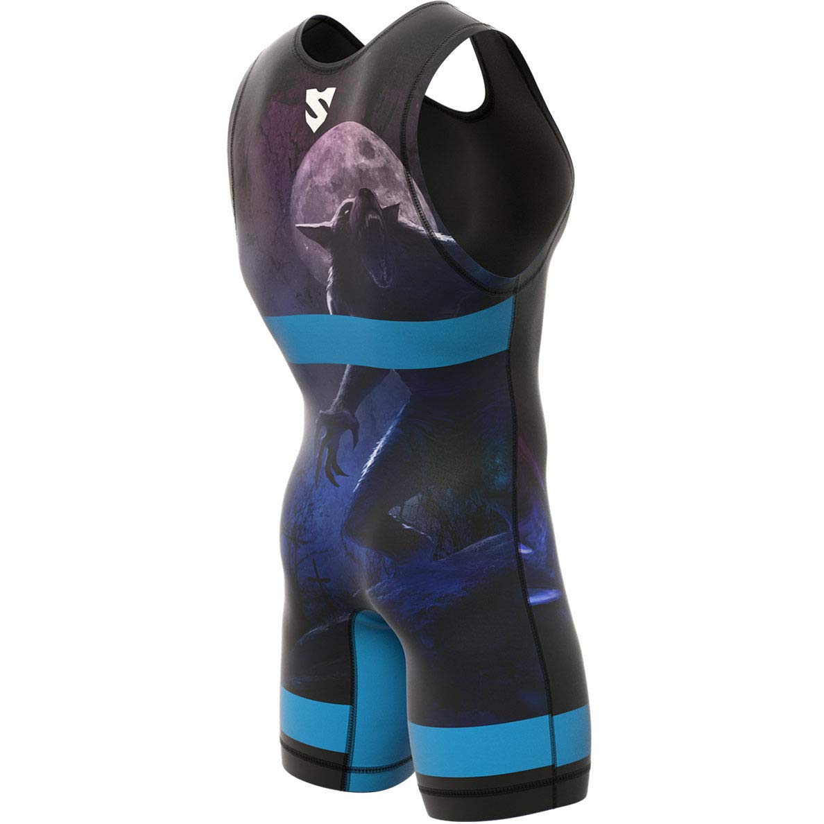 SMMASH Kids Wrestling Singlet, Sport Bodysuit with Elastic at The Leg Opening, Breathable And Light Material Wrestling Outfit, Made in Europe