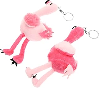 Adorainbow 2 Pçs Pingente Flamingo Mini Chaveiro Brinquedo De Pelúcia Mini Chaveiro Pelúcia Brinquedo Flamingo Bicho De Pelúcia Saco Pingentes Chaveiro Pingente Flamingo Chaveiro De Pelúcia