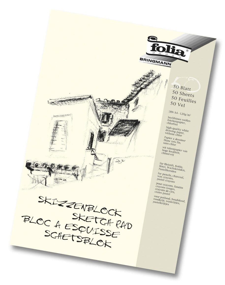 Folia 8303 5 Sketch Pads A3 120 g 50 Sheets