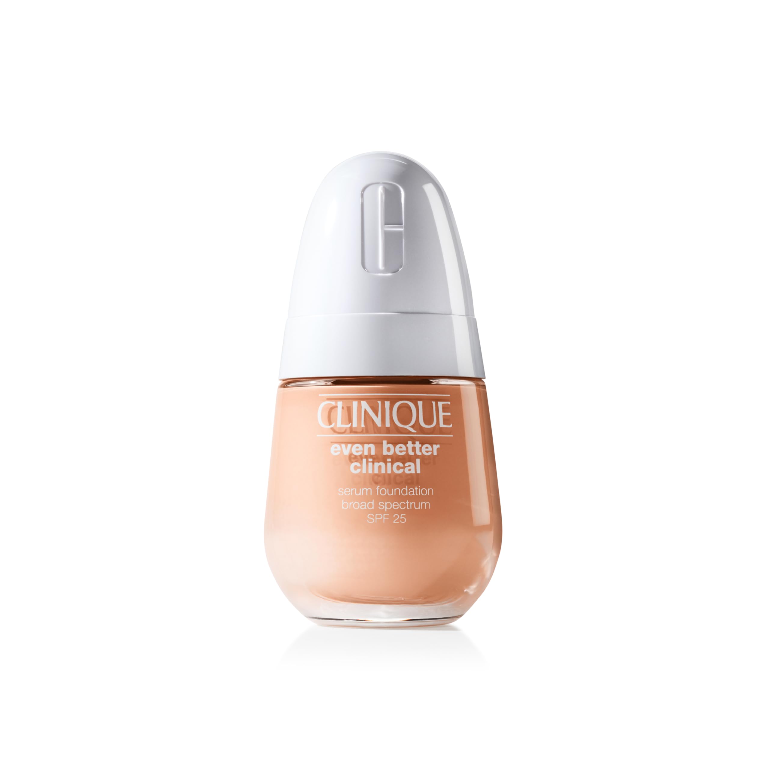 Clinique Even Better Clinical Serum Full Coverage Hydrating Foundation Broad Spectrum SPF 25 With Vitamin C, Salicylic Acid + Hyaluronic Acid For Oily Skin Types