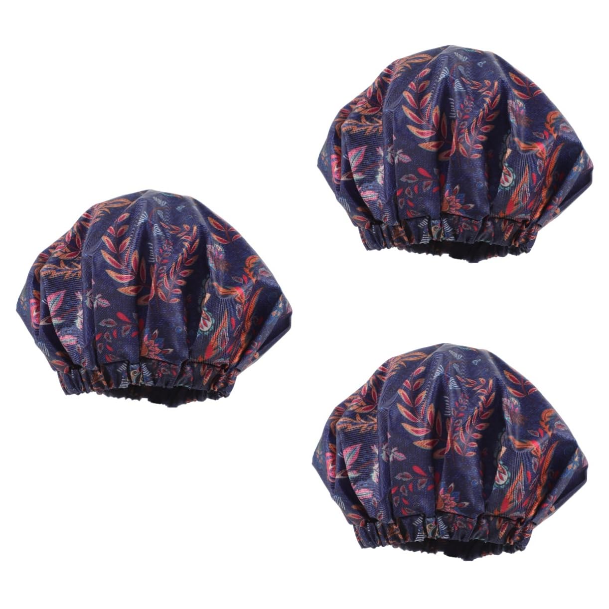 Healeved 3piezas Gorro De Para Hombre Doble Oxford y Reutilizable Para Baño y Viajes Único