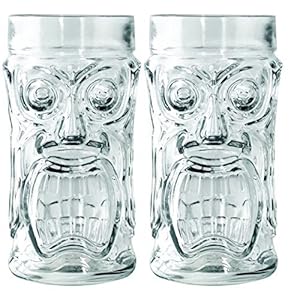 Anchor Hocking Screaming Tiki Glasses