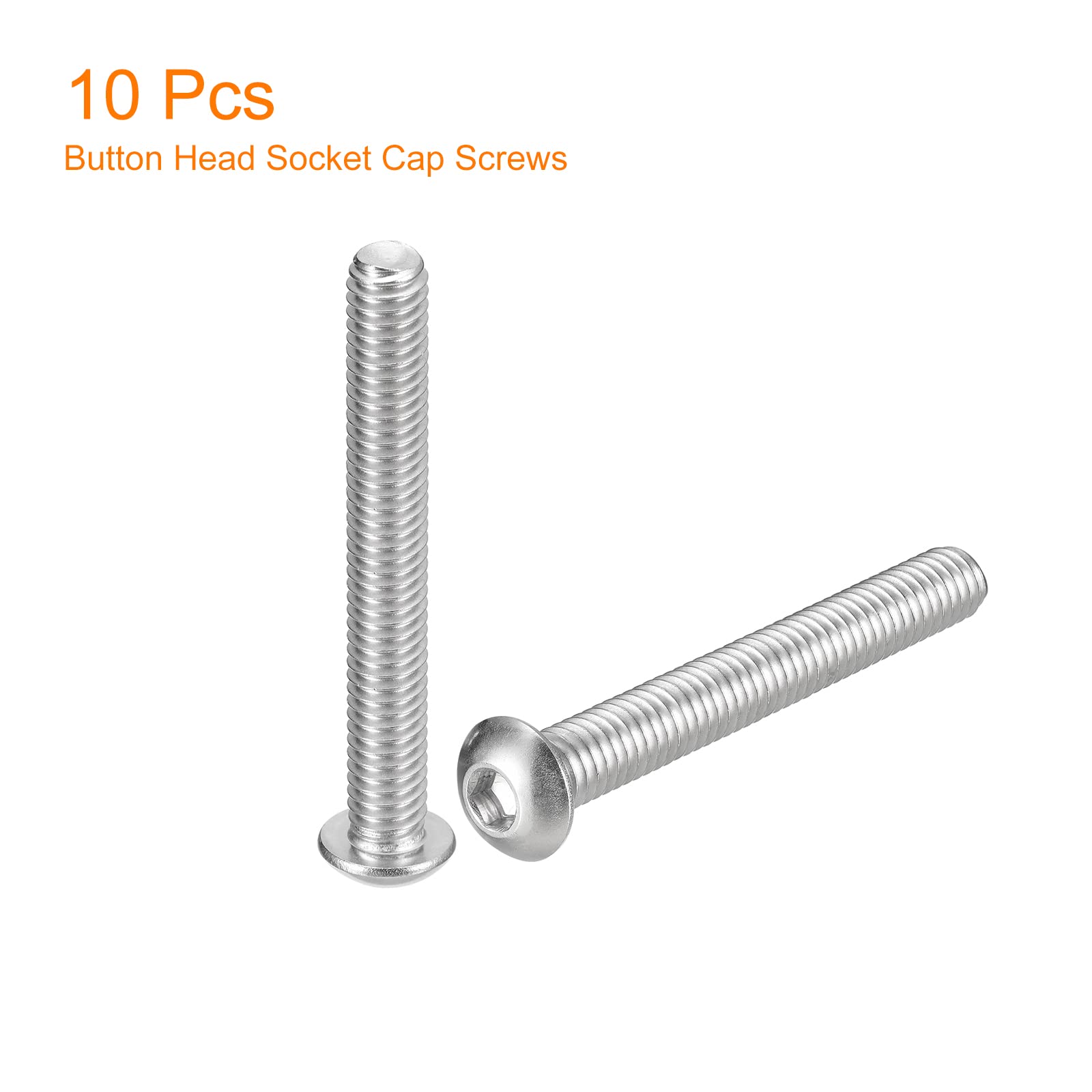 Bulloni Esagonali 5/16-18×1-1/2" Acciaio Inox (18-8 Inox) Viti A - Foto 5