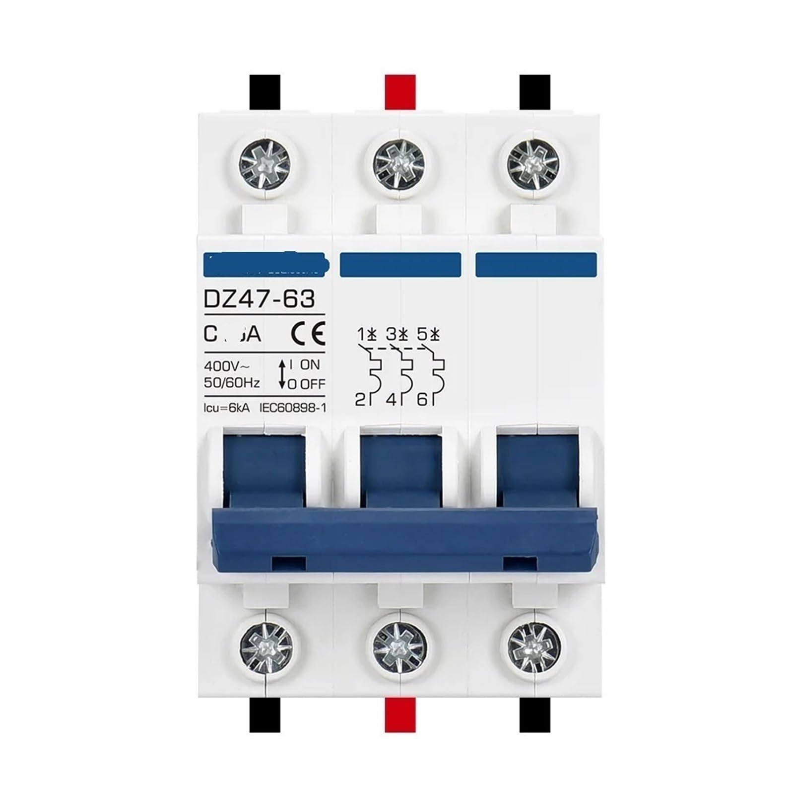 Disjoncteur miniature 3P pour protéger les moteurs d'atelier en 380V