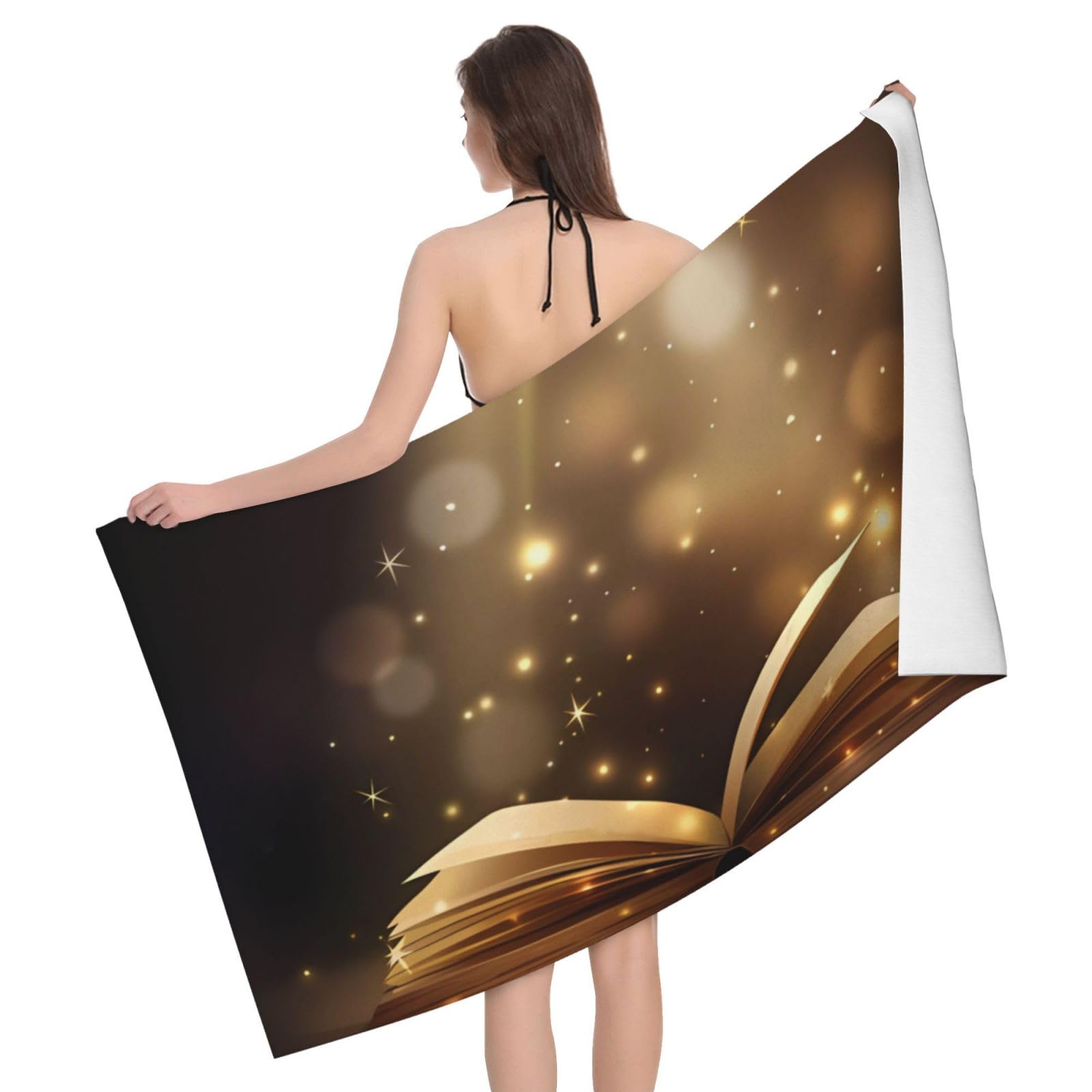 Serviettes de bain Book Under The Light haut de gamme pour spa et hôtel