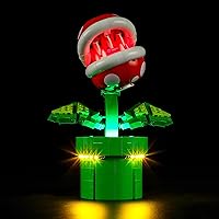 Vista 4 de BRIKSMAX Kit de iluminación LED para Lego-71426 Piranha Plant - Compatible con Lego Super Mario Building Set- No incluye Lego Set