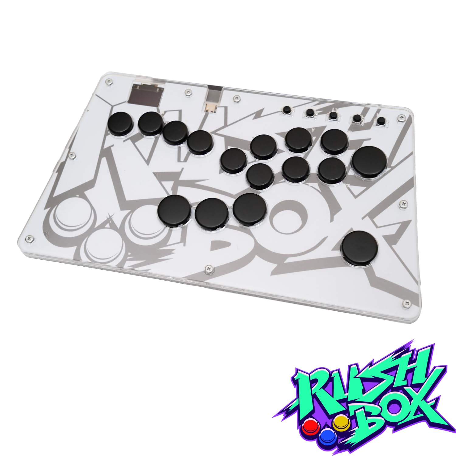 Amazon | 【自然に指が届く16ボタン】Rushbox Mini レバーレス