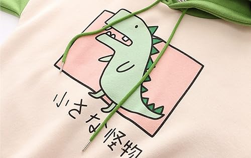 Miniatura 4 de Dinosaur Hoodie Kawaii Pullover Cute Hooded Sweatshirt For womens