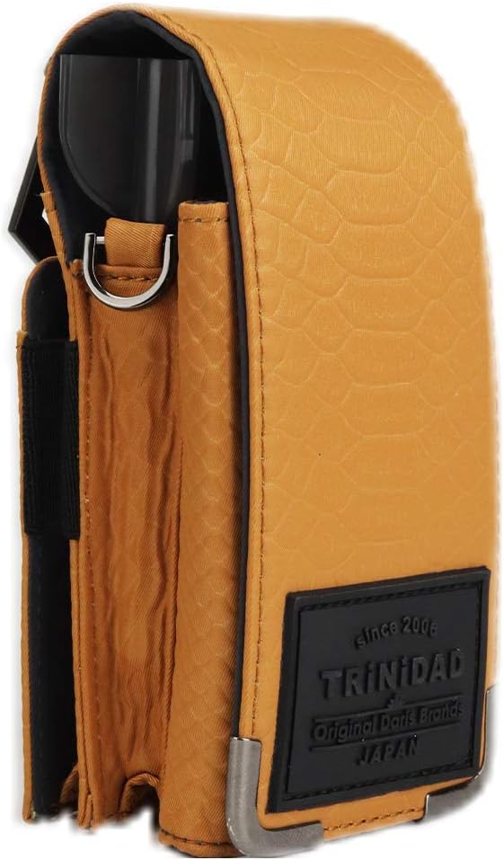 Trinidad Plain Croco Dart Case - Mustard