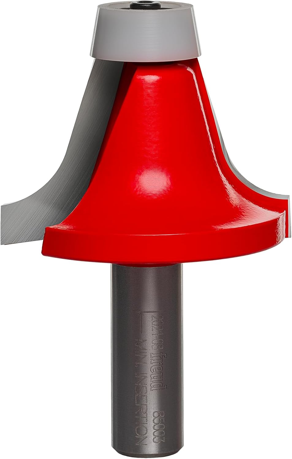 Freud 85-003: 1/2" Radius Round Over Bowl Bit with 1/2" shank, 3-1/8" overall length