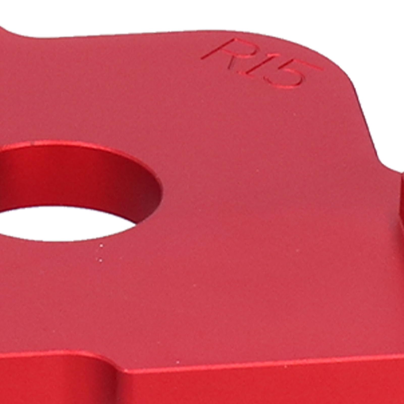 Modello ad angolo rotondo in legno in lega raggio raggio del router router utensile accessorio per carpenterio 3pc rosso per carpentieri