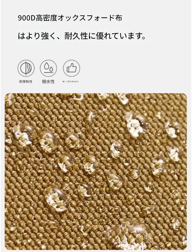 キャンプバッグ ブラック 防災・アウトドア全対応 工具雑貨収納最適 ショルダー式 防水・耐摩耗素材 軽量設計 山登り・森林活動・旅行