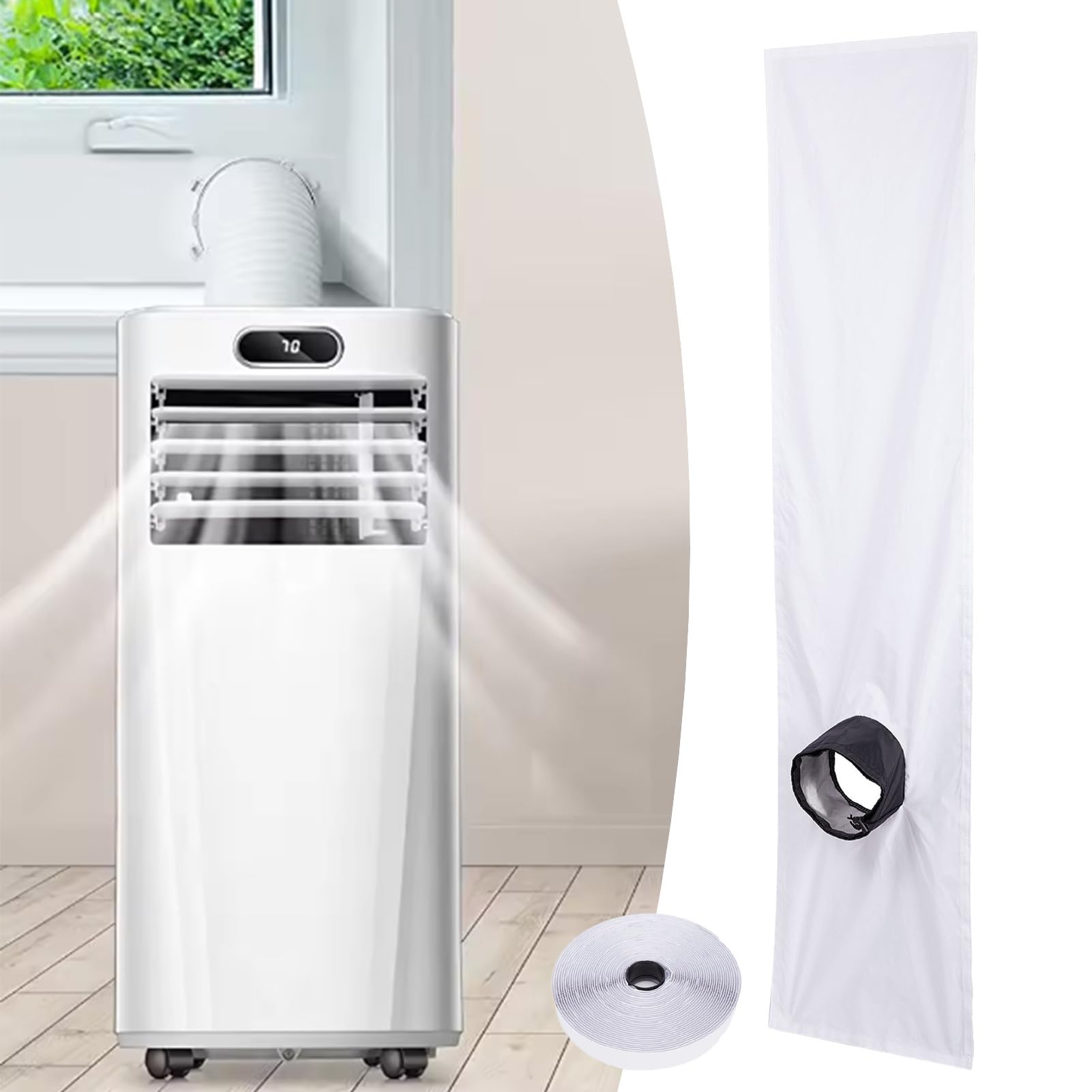 Guarnizione Finestra Per Condizionatore Climatizzatore, Guarnizione Per Condizionatore Finestra, Arresto Insonorizzante Protezione Intemperie Uso Commerciale Caravan Industriale Mobile