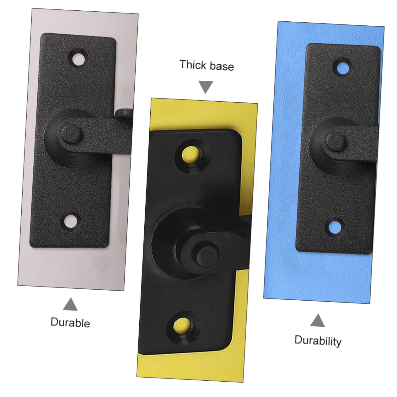 Veemoon 2 Set Chiusura Acciaio Inossidabile Serratura Per Porta Scorrevole E Facile Da Installare Sicurezza Per Interni Ed Esterni 2 Pezzi*2