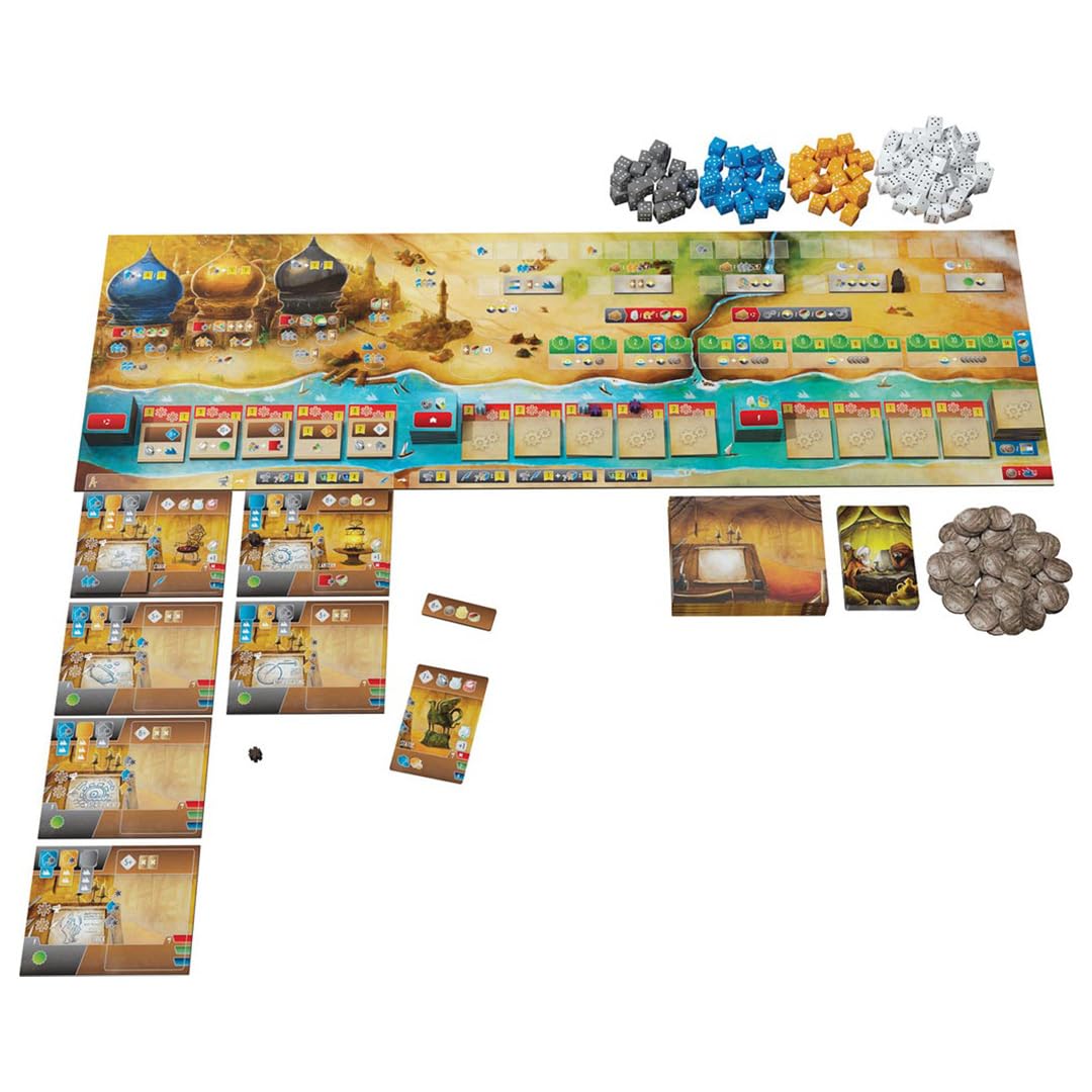 Renegade Game Studios: Inventors of The South Tigris - Gioco da tavolo di strategia, costruzione di dadi, dai 14 anni in su, 1-4 giocatori, rigiocabile
