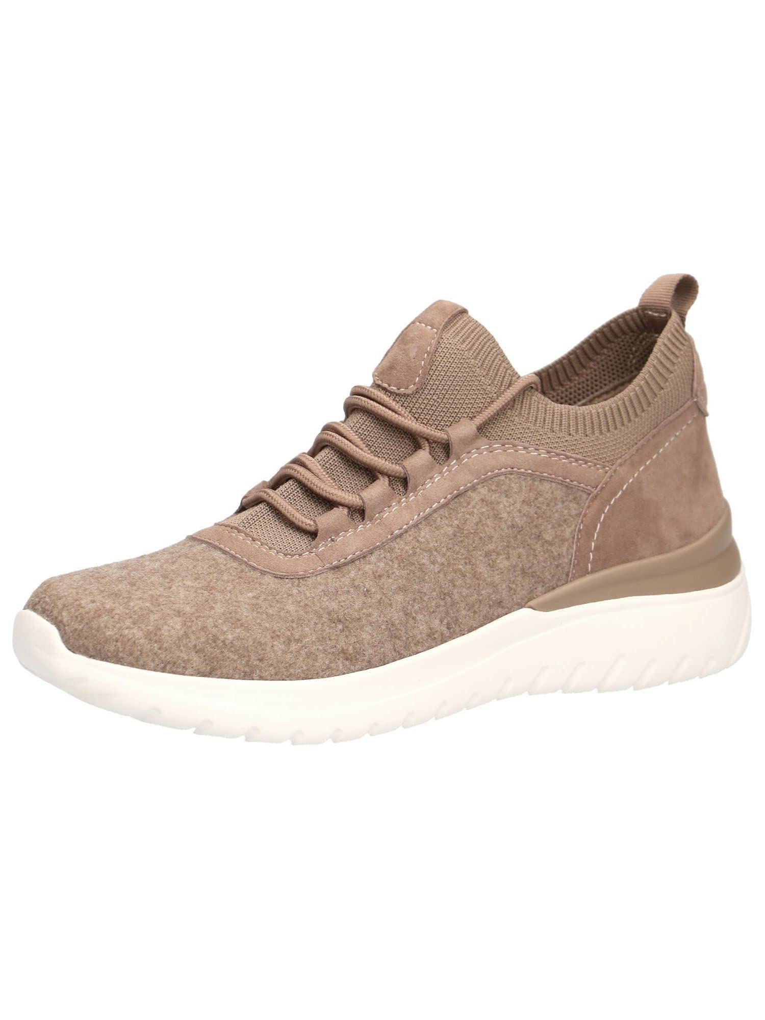 CAPRICE Women's 9-9-23702-29 Sneaker, Cognac Plain, 6.5 UK