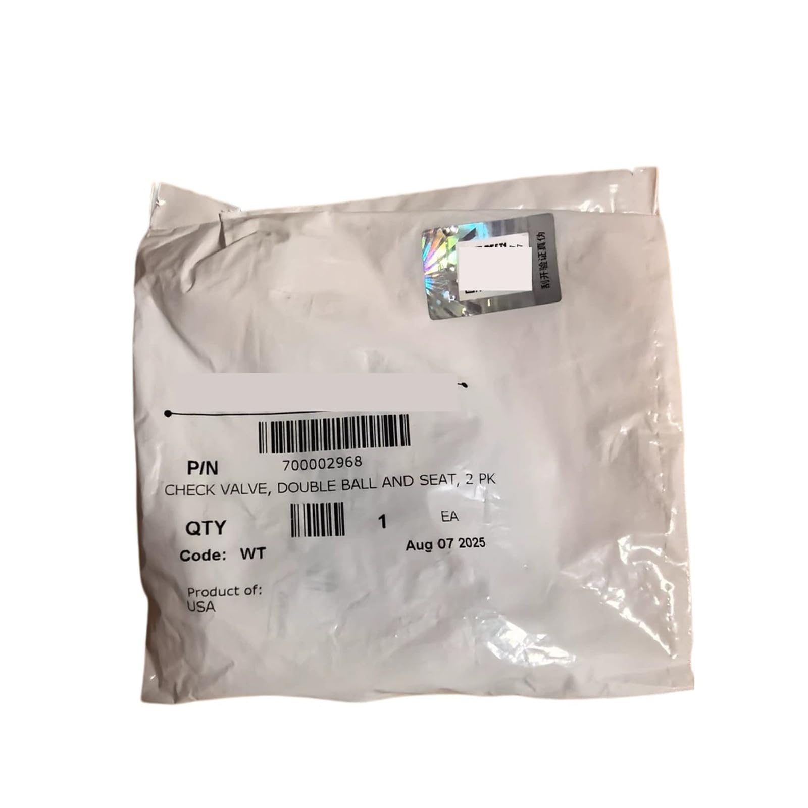 Clapet anti-retour 700002968