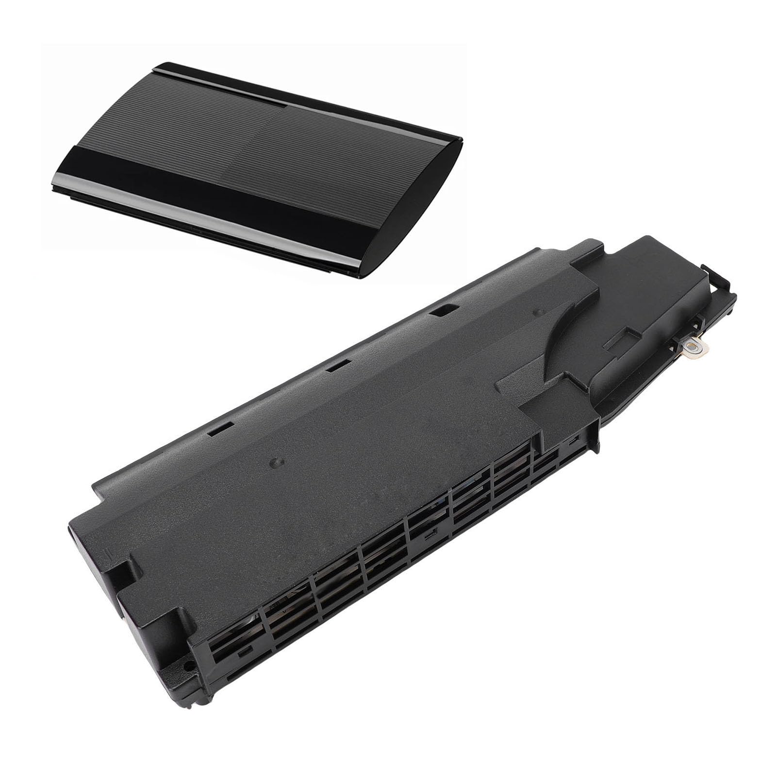 XUMIUZIY Alimentatore di Ricambio per Console di Gioco PS 3 Super Slim CECH-4000 4001 4002, Accessori per Fonte di Alimentazione Interna Nero