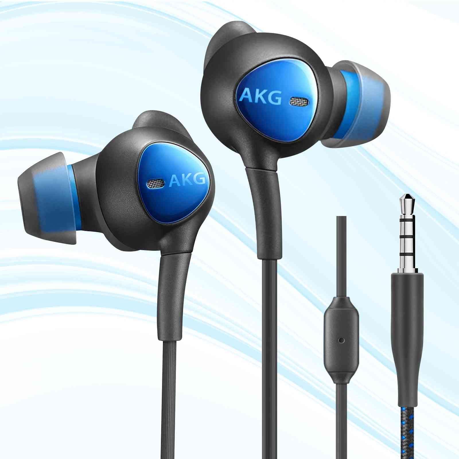 Amazon.com: AKG - Auriculares duraderos con cable de 0.138 in con