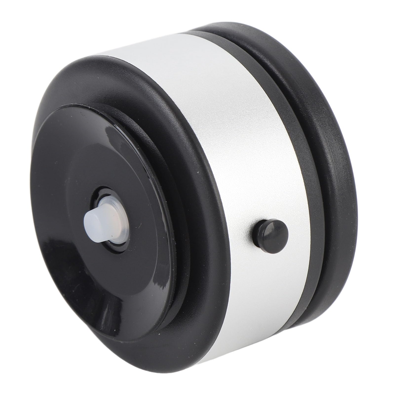 Supporto magnetico elettrico per telefono, con stabile adsorbimento magnetico, per cruscotto dell'auto (argento)