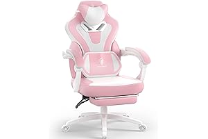 Dowinx Gaming Chair with Footrest: The Ultimate Aesthetic Gaming Throne