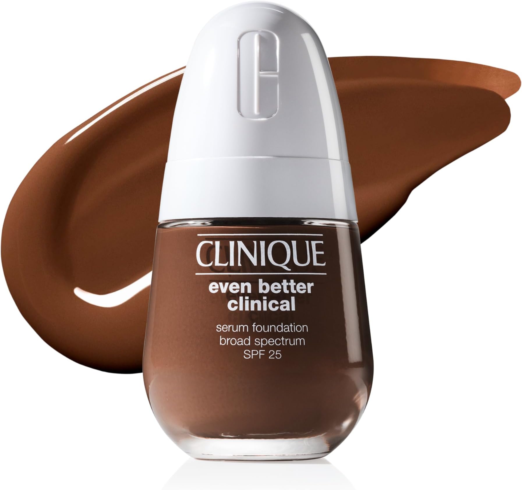 Even Better Clinical Serum Full Coverage Hydrating Foundation Broad Spectrum SPF 25 With Vitamin C, Salicylic Acid + Hyaluronic Acid For Oily Skin Types