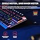 Trust Gaming GXT 834 Callaz TKL Mechanische Tastatur, Deutsches QWERTZ Layout, Outemu-Schalter, Mehrfarbige LED-Beleuchtung, 12 Media-Tasten, USB Gaming Tastatur 80% für PC, Laptop, Mac Schwarz