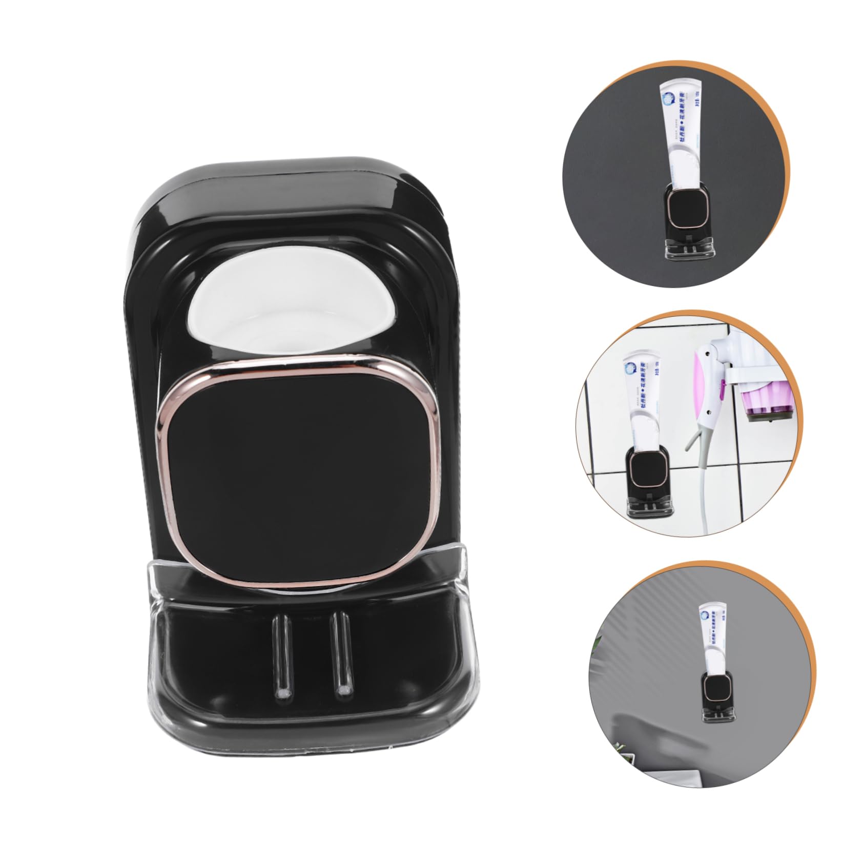 VALICLUD Dispenser Automatico Di Dentifricio Sensore, Spremi-dentifricio Da Parete Compatto, Strumento Elettrico Per Bagno Semplice e Preciso, Erogazione Uniforme Per Uso Domestico