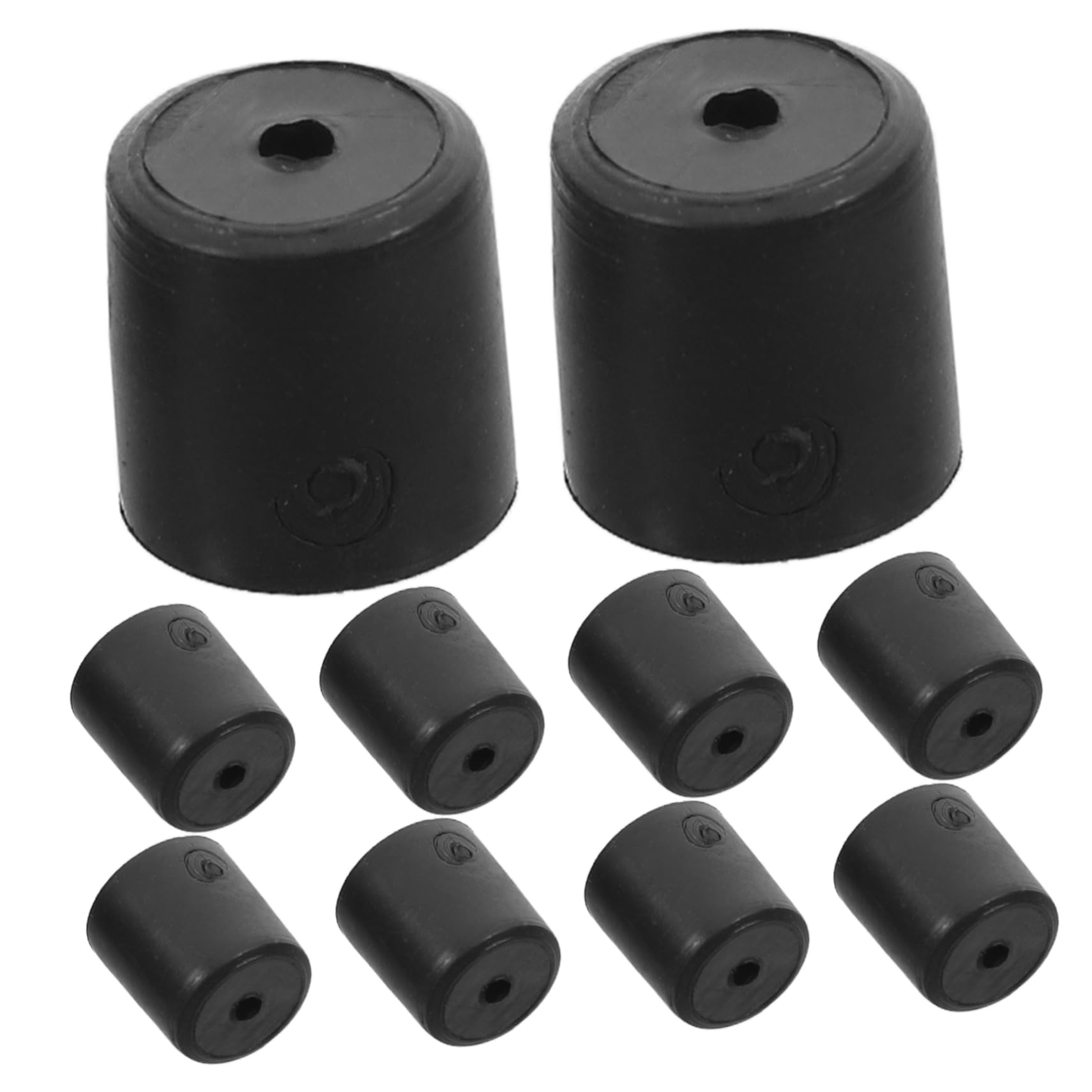 COLLBATH 10pcs Rubber Feet Pads for Rice Cookers and Electric Pressure Cookers Slip Stability Thermal Insulation Versatile Compatibility for Home and Restaurant Use