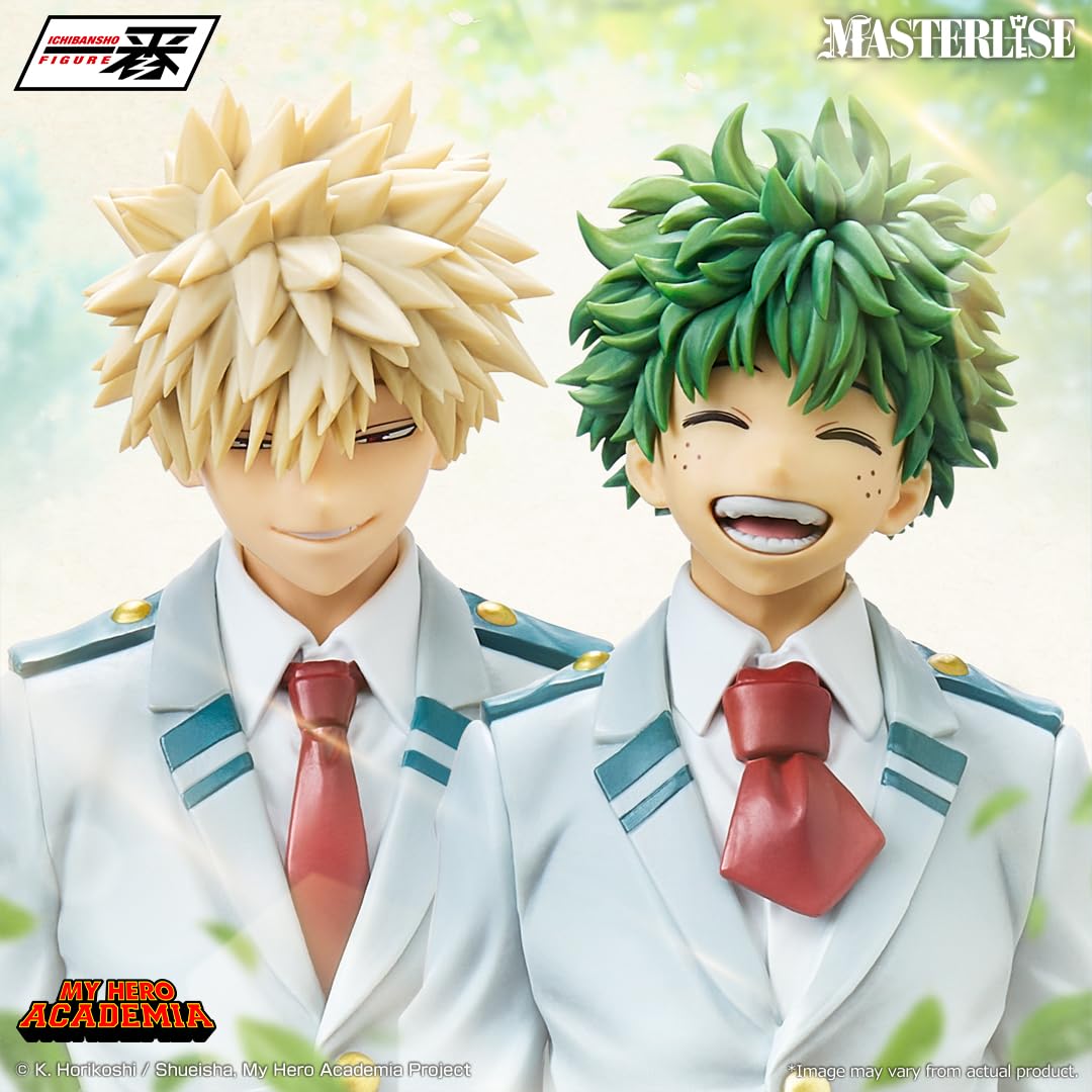 Ichibansho Figurka Katsuki Bakugo My Hero Academia (8th) - U.A. High School 1-A - Masterlise 24 cm IS69069P wielokolorowa - figurka kolekcjonerska - idealna dla fanów anime