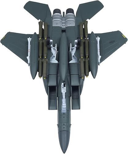 Miniatura 9 de F-15 Eagle Fighter Attack Avión de combate de metal Modelo militar 1100 Fairchild Republic Modelos de avión fundido a troquel