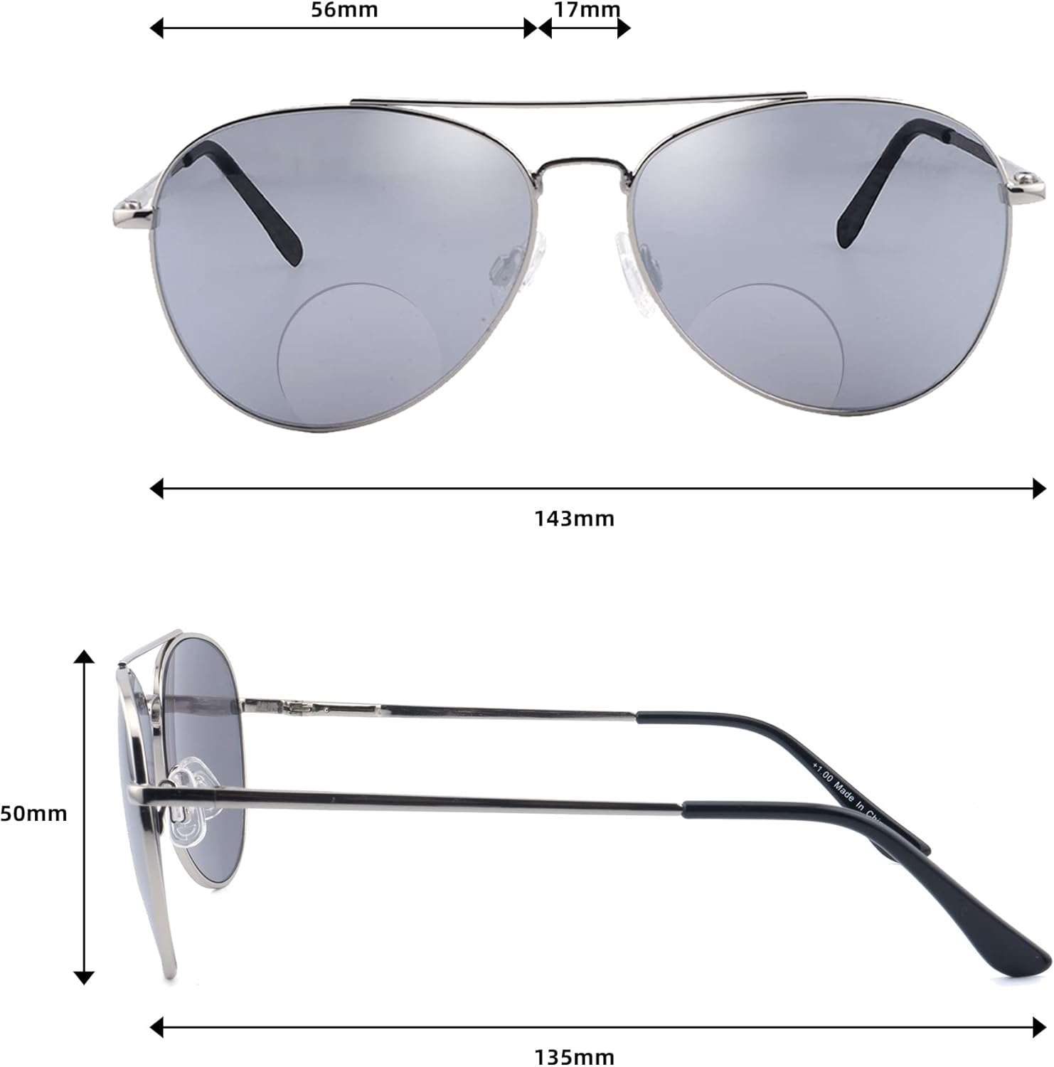Classic Bifocal Sunglasses,Men's Command Aviator Kenya Ubuy