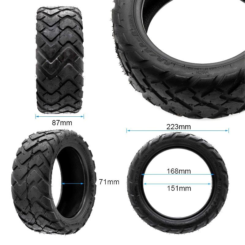 Compatible avec Pneu Trottinette Électrique Tubeless 80-60-6 [Chaoyang]