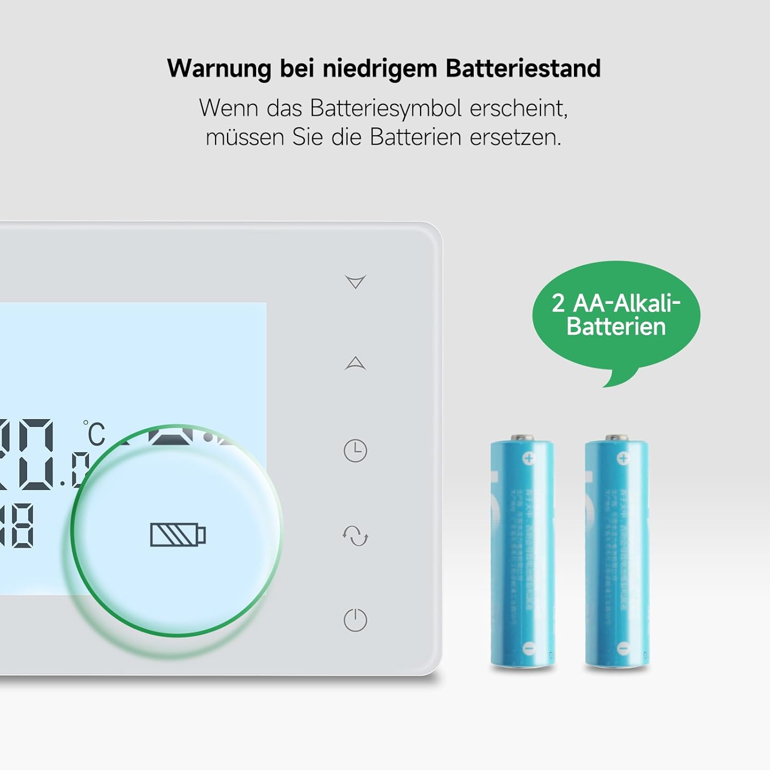 Termostatul BEOK în uz într-un mediu casnic