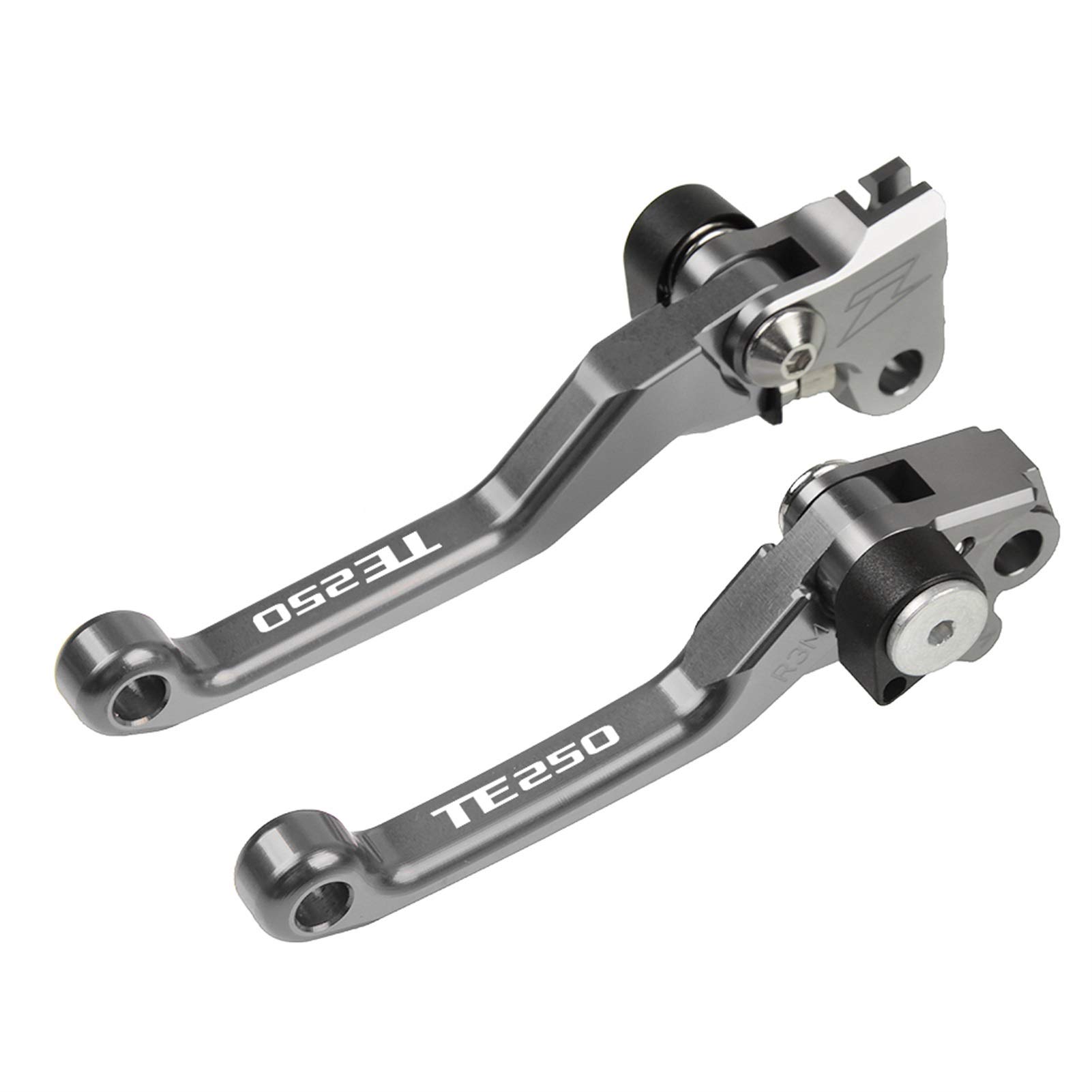 Leva Della Frizione Del Freno Motocross Di Alluminio Di CNC Dirt Bike Pit Bike Pivot Leva Del Freno Leve Di Frizione Per Husqvarna TE250 TE 250 2017 (Colore : Gray)
