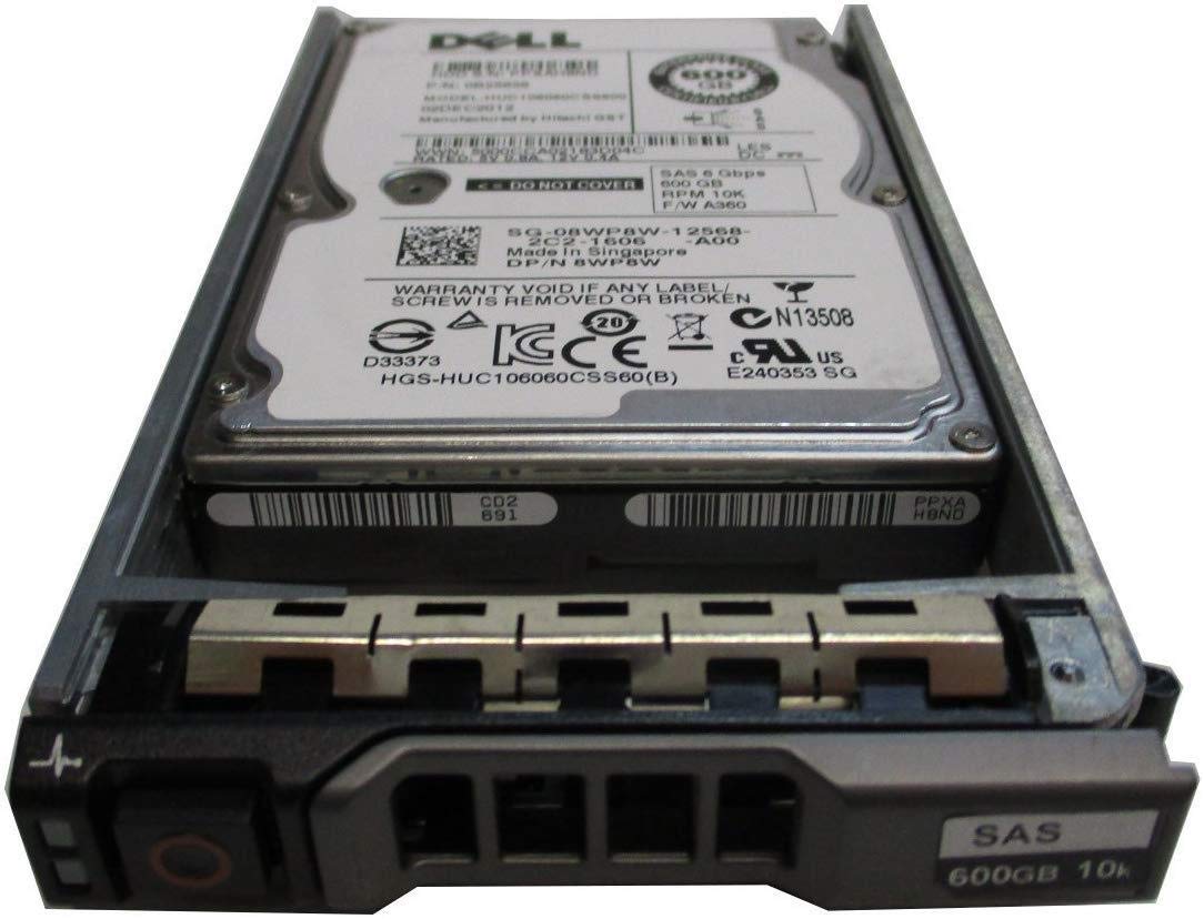 Dell 8WP8W 600GB 10k 2.5" 64MB SAS-6Gb/s HDD