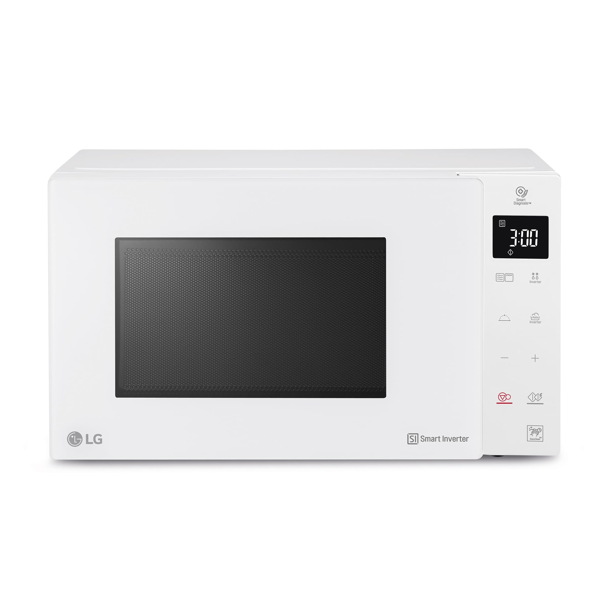 LG MH6535GDH Microondas Con Grill Blanco Smart Inverter 1000W 25L