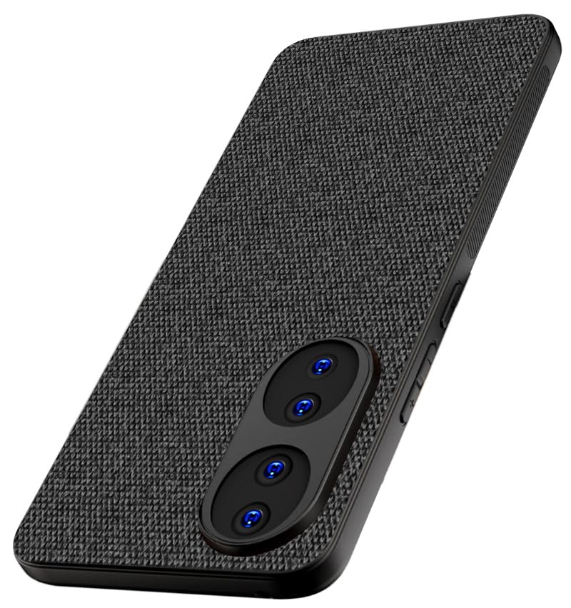 Kapa Soft Full Fabric Protective Back Case Cover for Honor 90 (5G) | Shockproof Slim Hard Anti Slip Back Case (Black) (B0CNJNNFJ5) Amazon Price History, Amazon Price Tracker