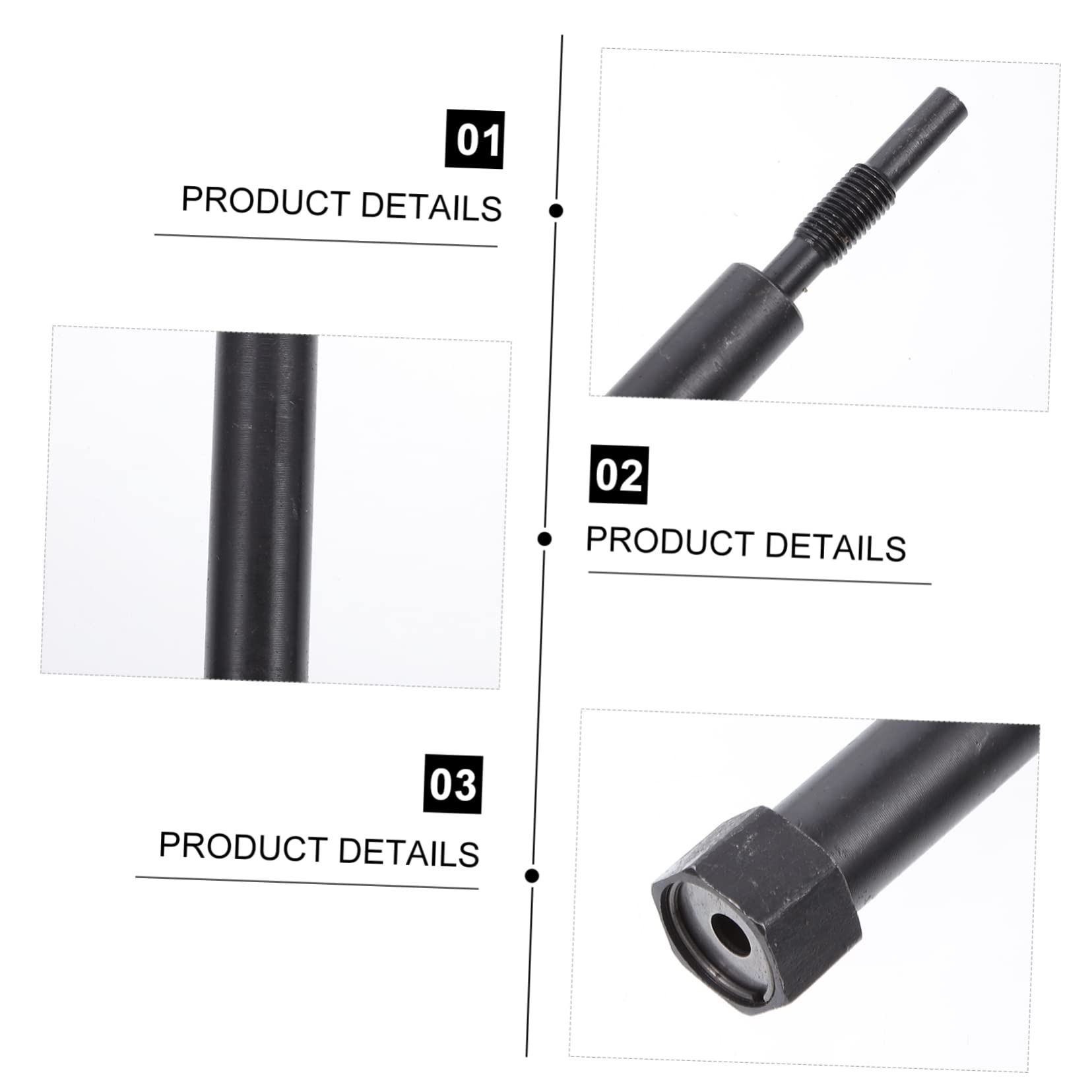 Gatuida Outil De Retrait De Bougie De Préchauffage Kit pour Voiture Usage Auto Extraction Électrode Hiver Réparation Automobile