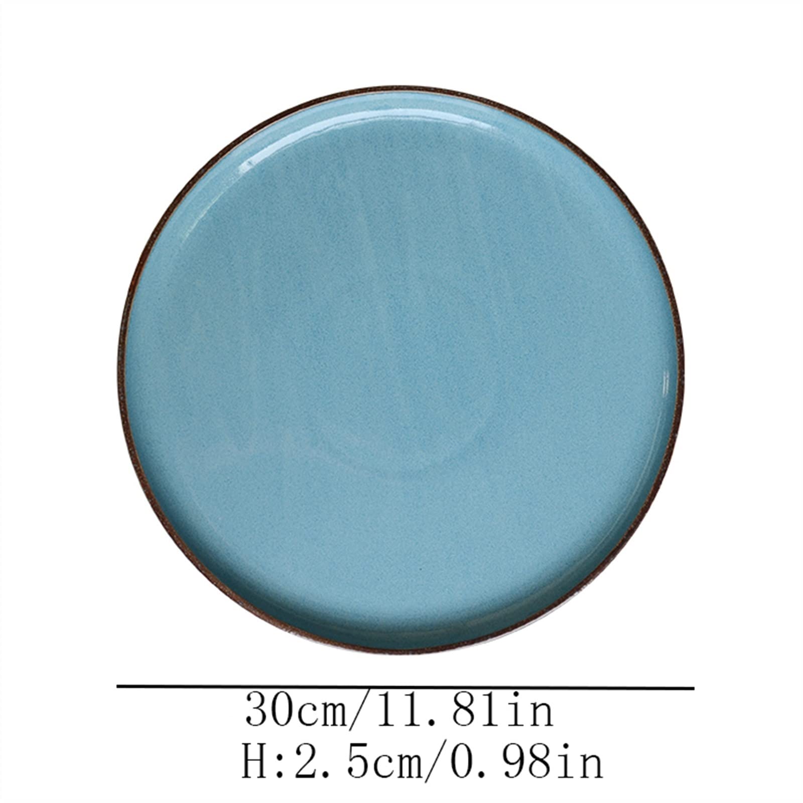 Talerz obiadowy w stylu vintage, talerz do pizzy, domowy talerz obiadowy, ceramiczny talerz obiadowy, talerz deserowy, talerz ceramiczny, głęboki talerz, talerz do ciasta, talerz deserowy