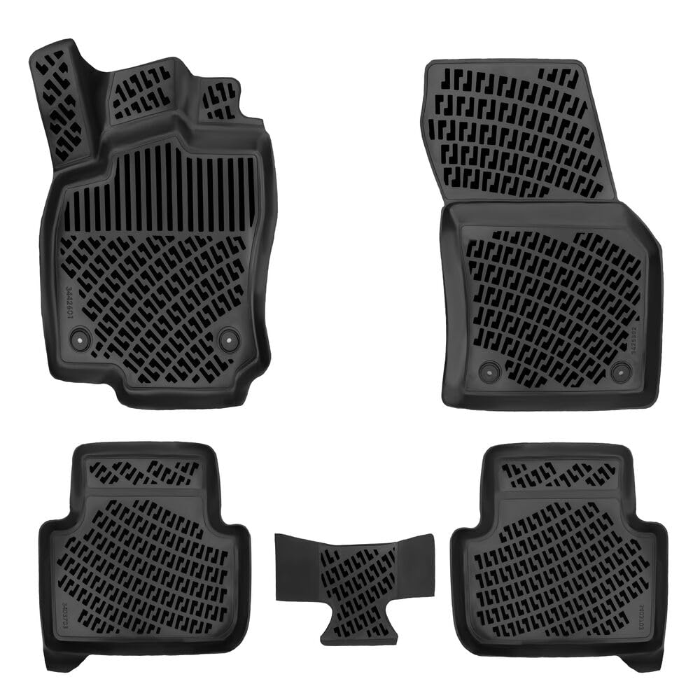 Rizline 3D Fussmatten für VW Tiguan 2. Gen. 2016–2023