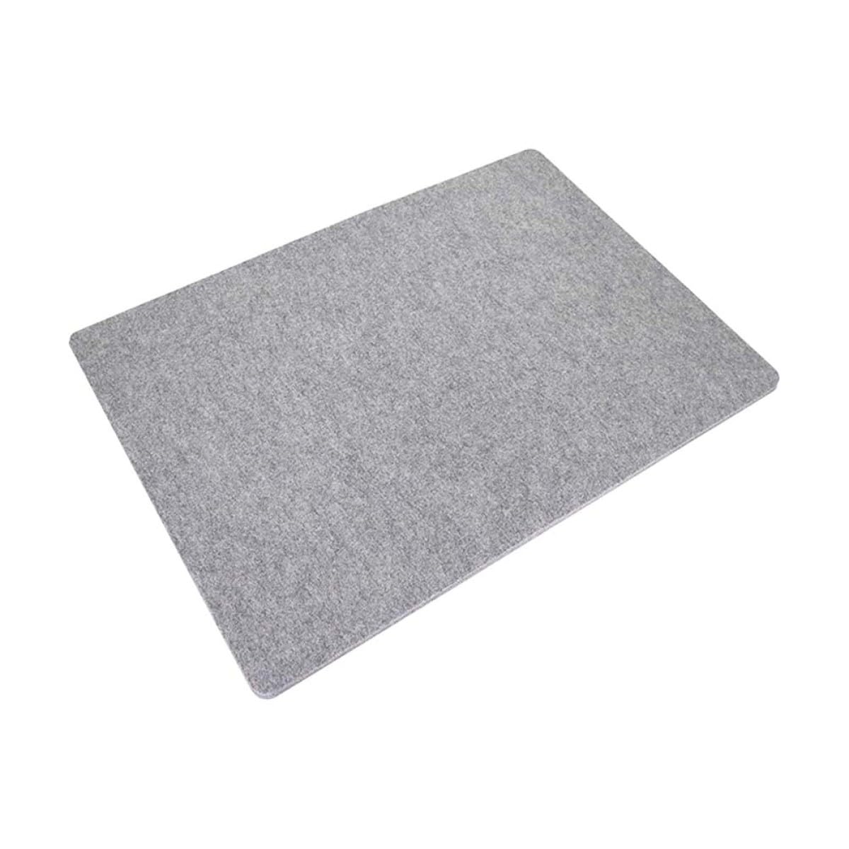 MAGICLULU 2 Stück Antirutsch Wollbügelmatte Tragbare Bügelunterlage aus Hochwertigem Filz für Quilting und Nähen Hitzebeständig für Reisen Hause