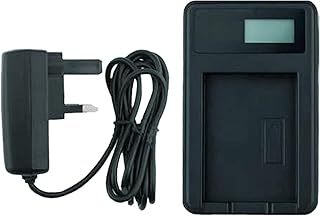 Mains Battery Charger for Panasonic Lumix DMC-G3, DMC-GF2, DMC-GX1, DMC-TS2, DMC-ZS7 Camera - Replacement for Panasonic Charger DE-A93B / DE-A94B for DMW-BLD10E / DMW-BLD10 / DMW-BLD10PP / DMW-BLD10GK Battery