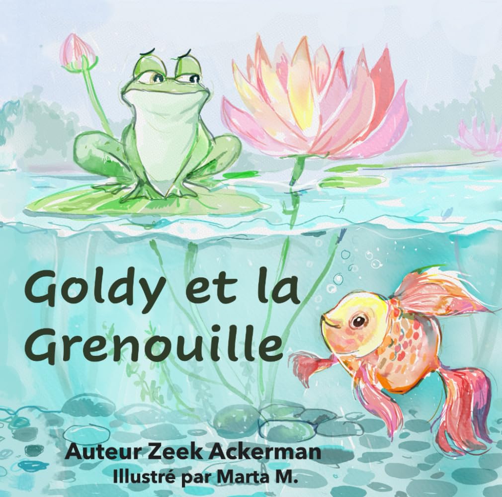 Goldy et la grenouille: L’amitié improbable qui mène à une vie pleine d’aventures. (Goldy (French))