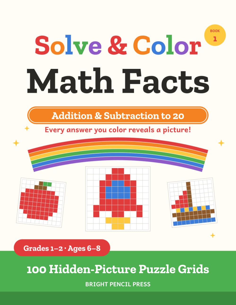 Solve & Color Math Facts: Addition and Subtraction to 20