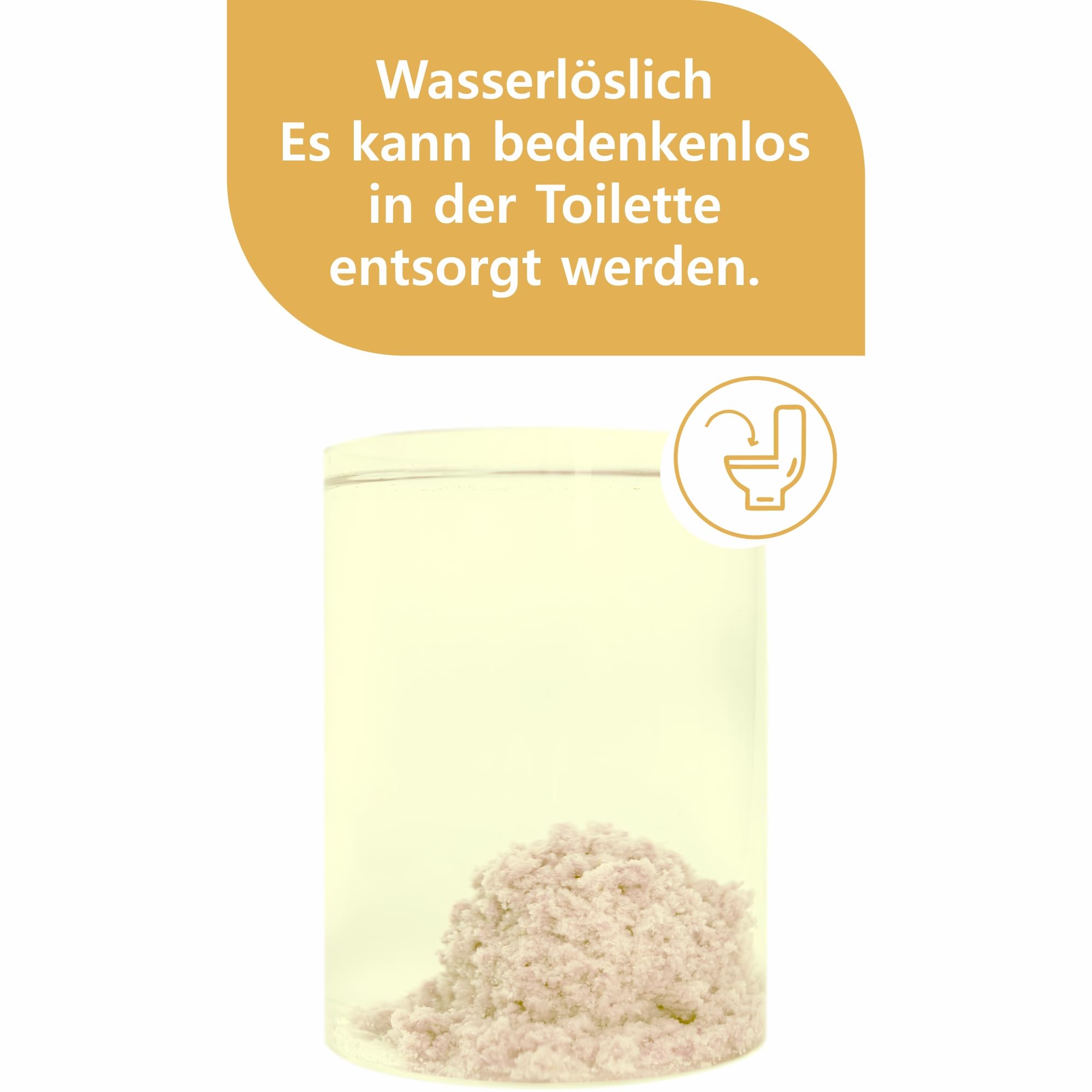 Tofu-Katzenstreu für Katzen (18L/7,5Kg) - Natürlich und biologisch abbaubar - Sofort klumpend, staubarm, langanhaltende Geruchskontrolle, ultra absorbierend, im Klo entklärbar (Vanille)