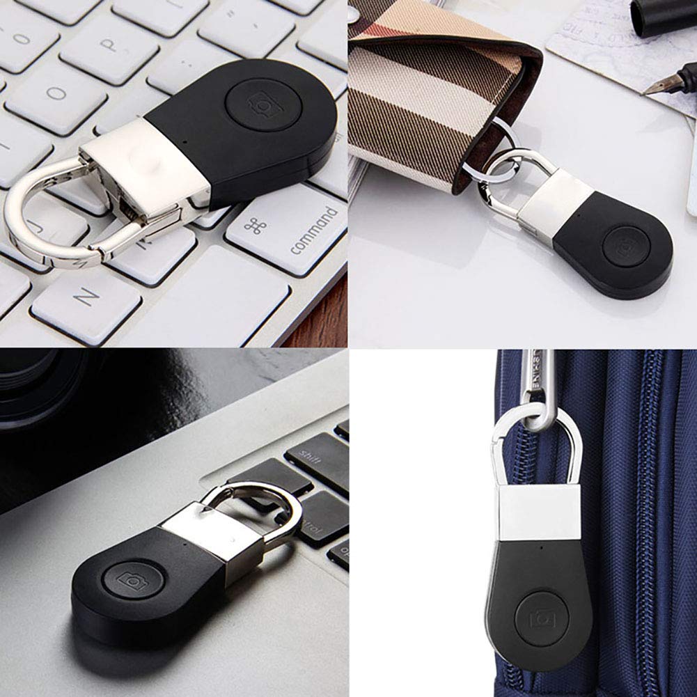Top van top winkel Draagbare Anti-verloren Tracer huisdier Tracker GPS Locator Tag Alarm Wallet Key Kid Finder Smart Bluetooth 4.0, roze